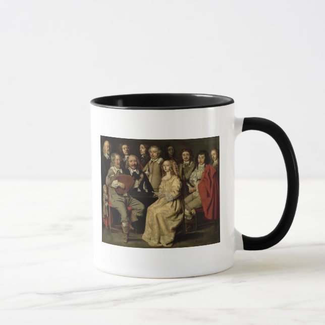 Caneca A reunião musical, 1642 (Direita)