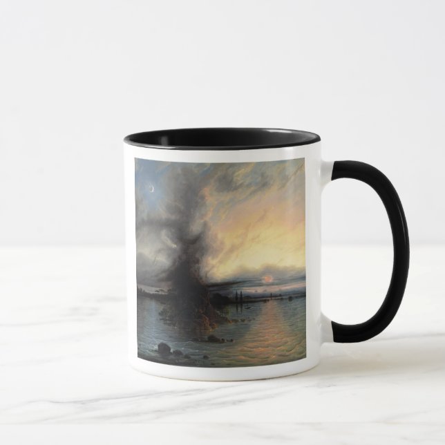 Caneca A rocha do salvação, 1837 (óleo em canvas) (Direita)