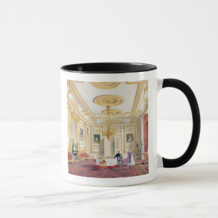 Caneca A sala de estar branca no castelo de Windsor (cor