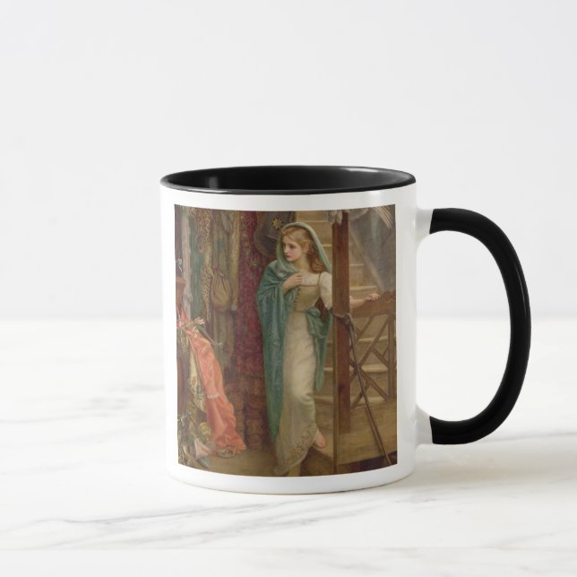 Caneca A sala de propriedade, 1879 (óleo em canvas) (Direita)
