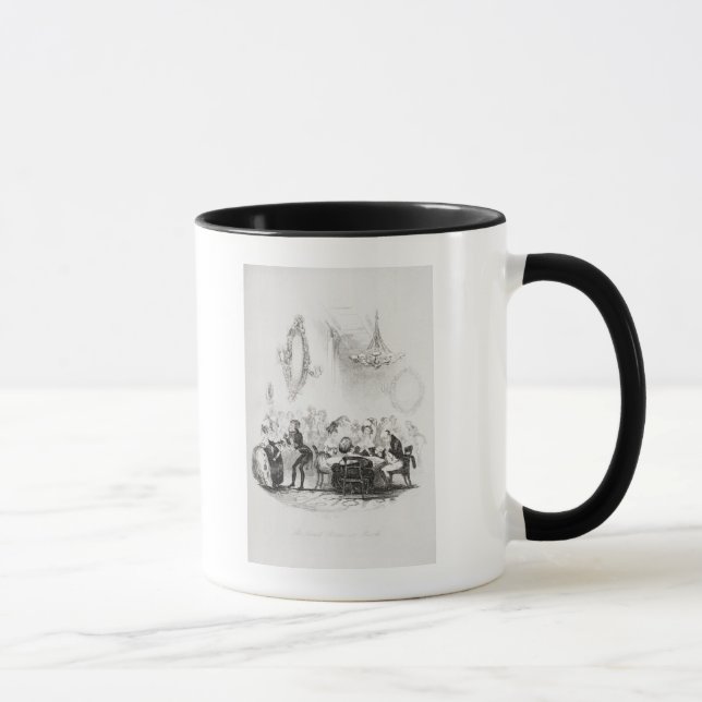 Caneca A sala do cartão no banho (Direita)