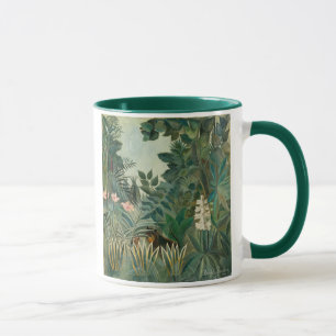 Caneca A Selva equatorial, 1909 (óleo em canvas)