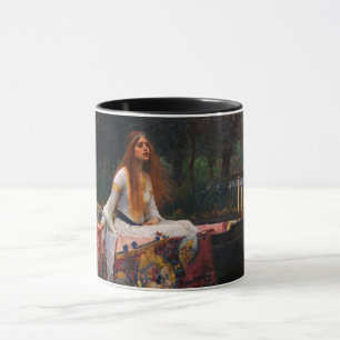 Caneca A Senhora de Shalott por John William Waterhouse