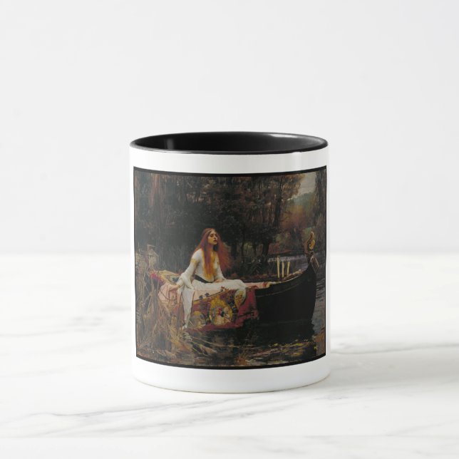 Caneca A Senhora de Shalott: Uma História Fantasma Celta (Centro)