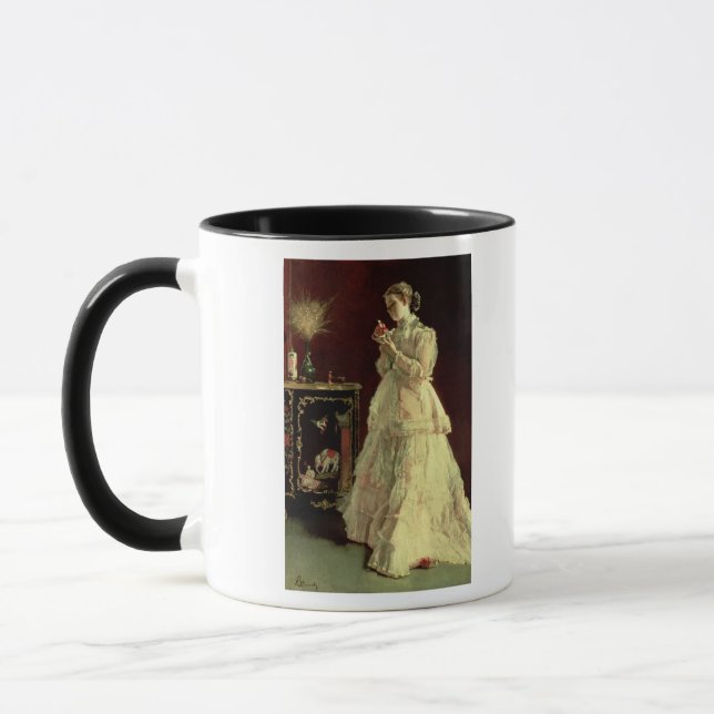 Caneca A senhora no rosa, 1867 (Esquerda)
