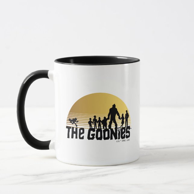 Caneca A Silhueta Sunset das Goonies (Esquerda)