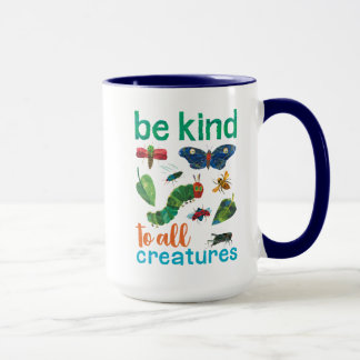 Caneca A Tão Faminta Lagarta Seja Bonita A Todos Os Criad