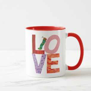 Caneca A Tendência Muito Faminta da Lagarta AMOR