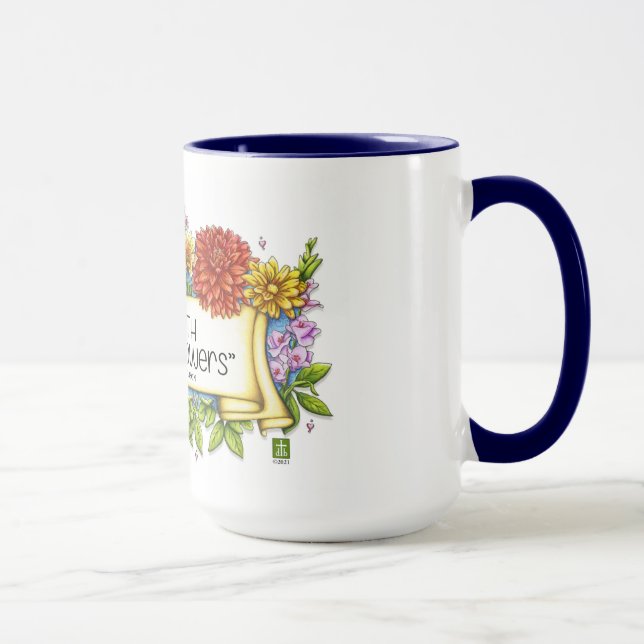 Caneca A Terra Ri Em Flores 15Oz Mug (Direita)