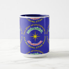 Caneca A verdadeira estrela do Natal
