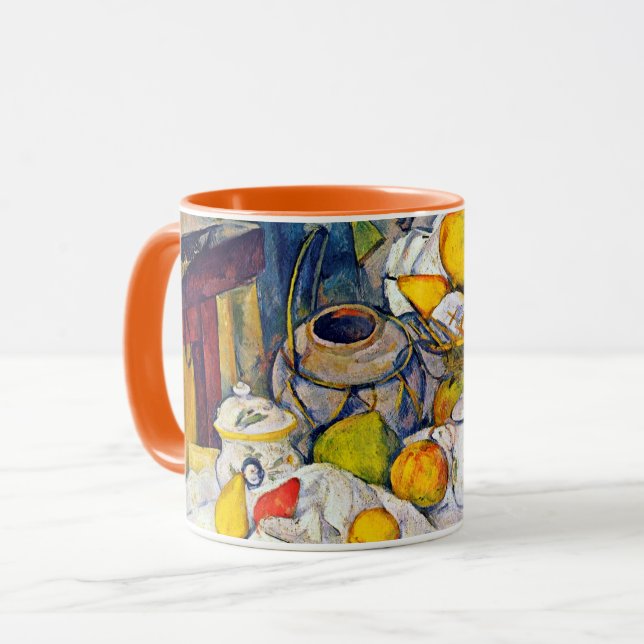 Caneca A vida com Fruta, Paul Cezanne (Frente Esquerda)