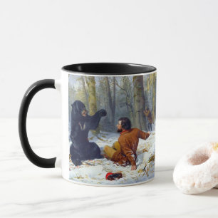 Caneca A Vida de um Caçador Uma Situação Difícil Arthur
