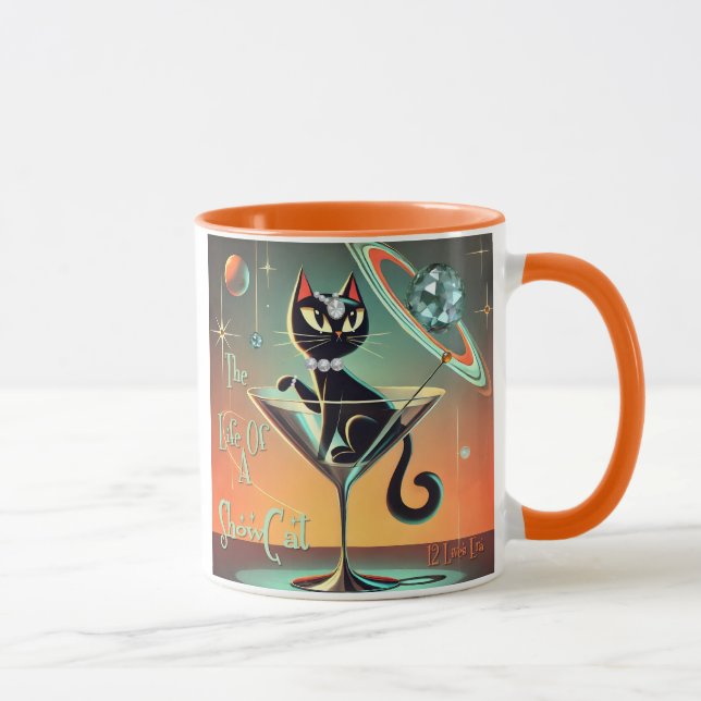 Caneca A Vida De Um Gato De Moça (Direita)
