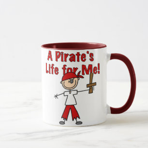 Caneca A vida do pirata para mim