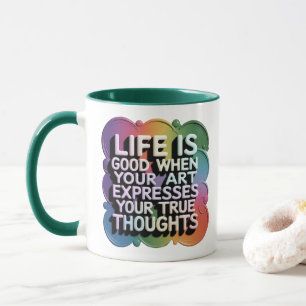 CANECA A VIDA É BOA QUANDO A SÉRIE.....