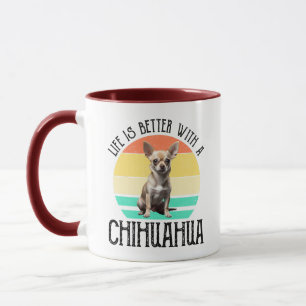 Caneca A Vida É Melhor Com Um Chihuahua