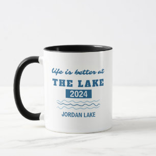 Caneca A vida é melhor no lago