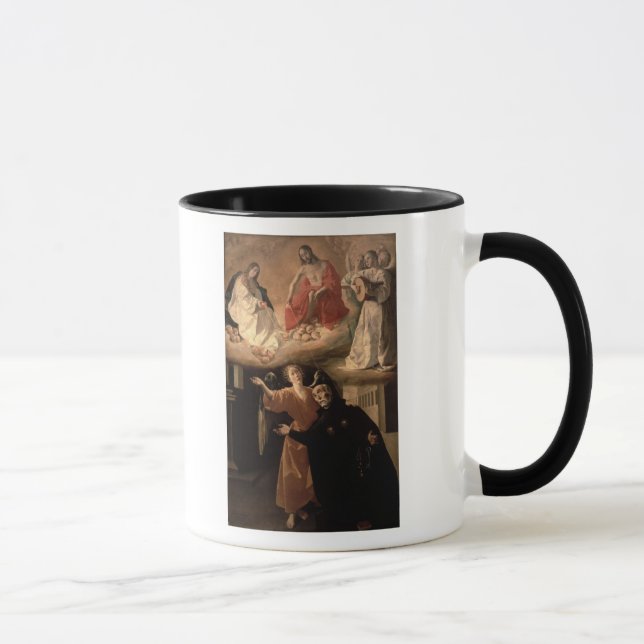 Caneca A visão de St. Alphonsus Rodriguez (Direita)