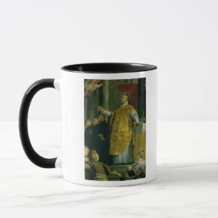 Caneca A visão de St Ignatius de Loyola