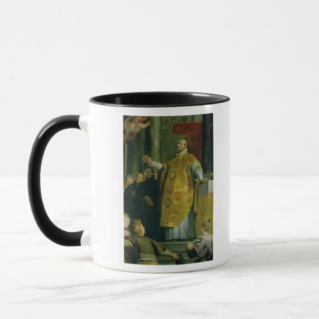 Caneca A visão de St Ignatius de Loyola (Esquerda)