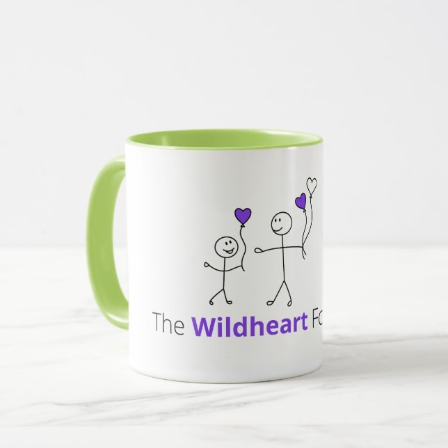 Caneca A WildHeart Foundation Mug (Frente Esquerda)