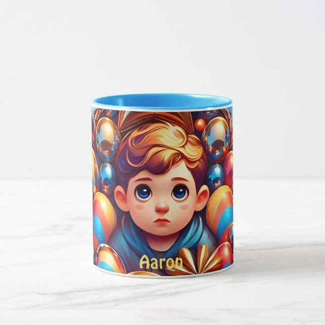 Caneca AARON ~ CUTE BOY ~ Mug (Centro)