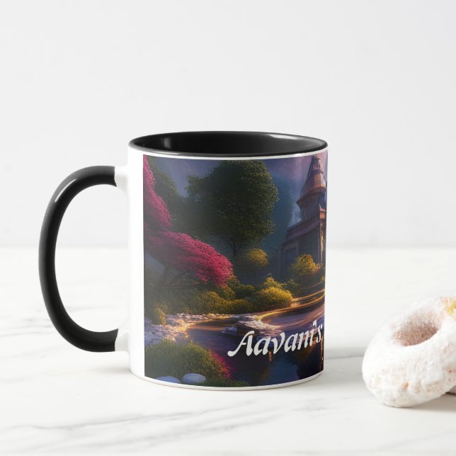 Caneca Aavani's Morning Tea (Com Donut)