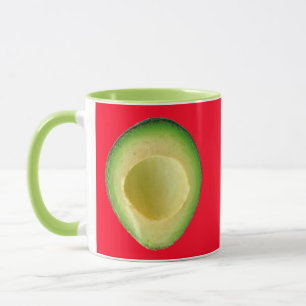 Caneca Abacate vermelho Krazy Karla!