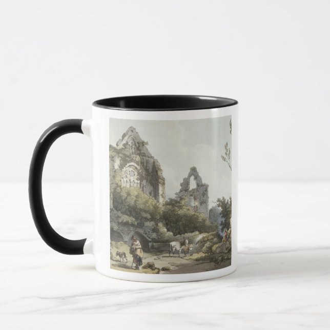 Caneca Abadia de Tintern, 'do romântico e pitoresco (Esquerda)