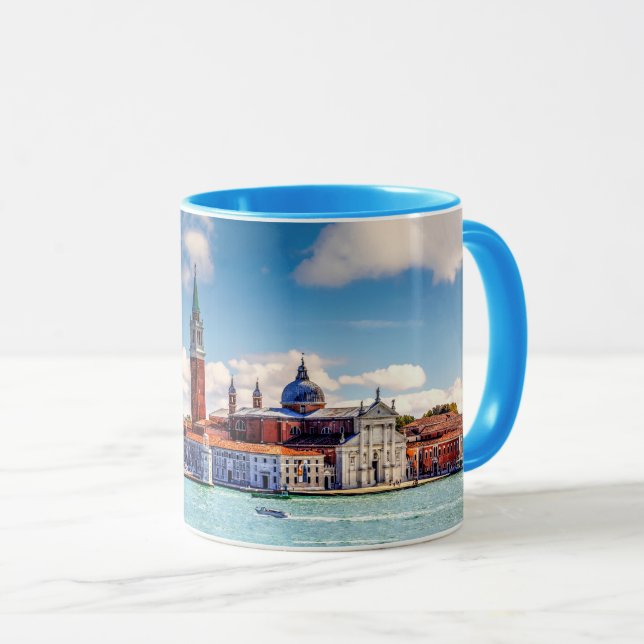 Caneca Abbey San Giorgio Maggiore. Veneza, Itália. (Frente Esquerda)