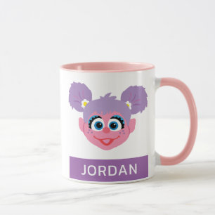 Caneca Abby Cadabby Flor Face Adicione Seu Nome