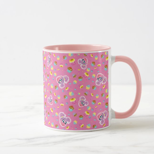 Caneca Abby Cadabby - Padrão do Cupcake (Direita)