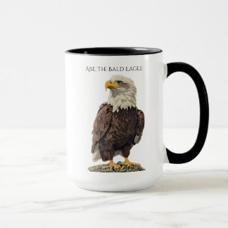 Caneca Abe a Águia Americana