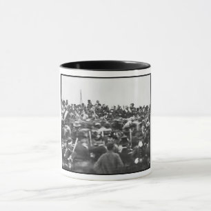 Caneca Abe Lincoln Gettysburg Endereço: Fim da Guerra Civ