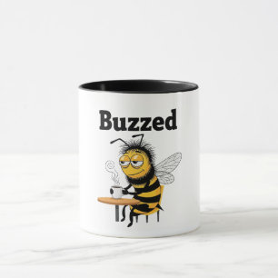 Caneca Abeja Engraçada Embriagada
