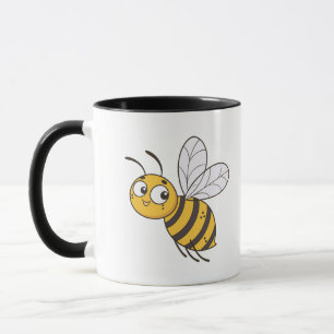 Caneca Abelha de mel da rainha voadora