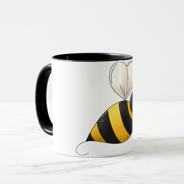 Caneca Abelha Gorducha (Frente Esquerda)