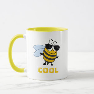 Caneca Abelha Legal Engraçado Tendy Bebe Personalizável