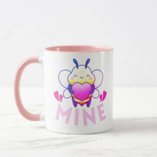 CANECA ABELHA MINHA - SEJA O MEU DIA DE VALENTINA ENGRAÇ