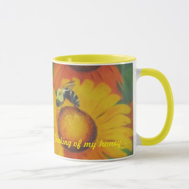 Caneca "Abelha ocupada " (Direita)
