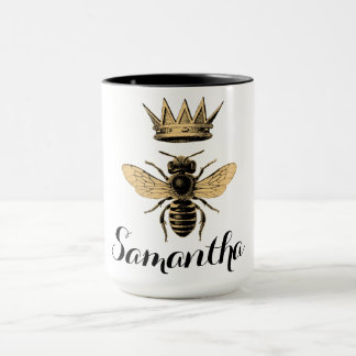 Caneca Abelha Rainha coroada