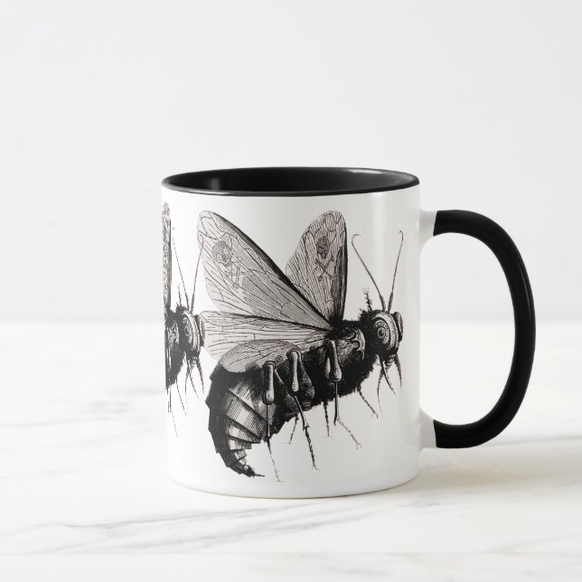 Caneca Abelhas Góticas Asas Crônicas (Direita)