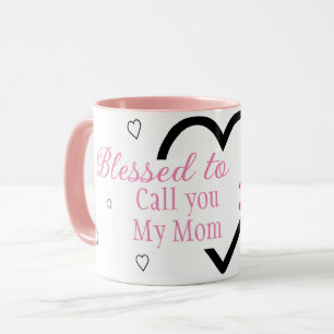 Caneca Abençoado por te chamar de minha mãe
