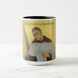 Caneca Abençoado Titus Brandsma Carmelite Santos Priest