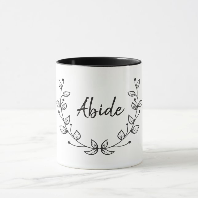 Caneca Abide Mug - John 15:4 (Centro)