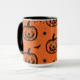 Caneca Abóbora Fofa Feliz Halloween