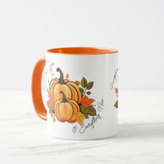 Caneca Abóbora Tempero & Tudo Bom (Dupla)