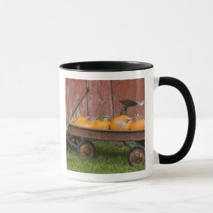 Caneca Abóboras em velha carroça