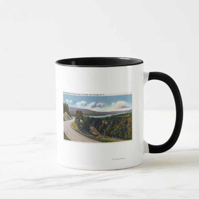 Caneca Abordagem Sul para o Lago em Estrada (Direita)