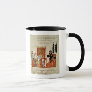 Caneca Abou Zayd que preaching na mesquita